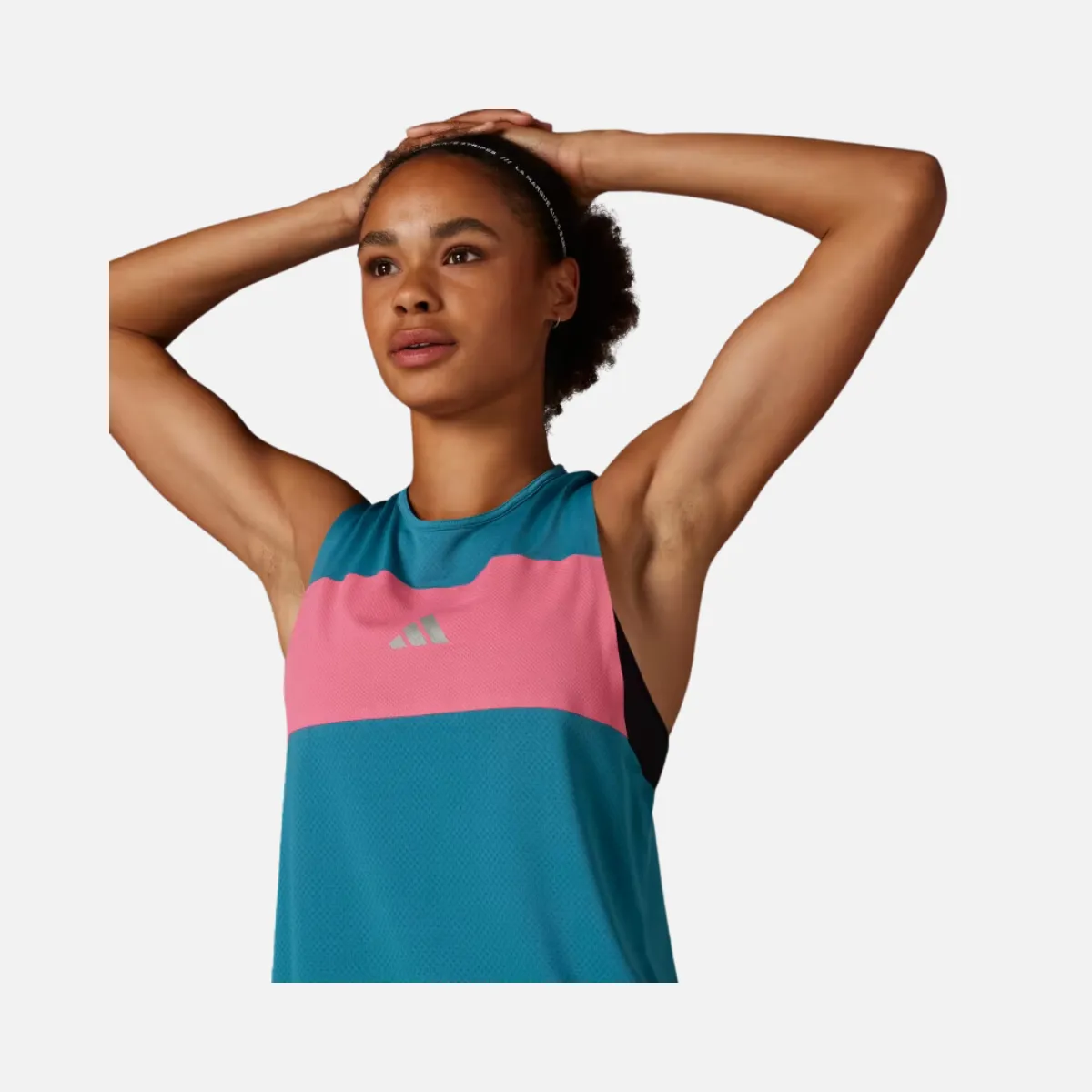 Adidas Break The Norm Unisex Running Tank Top -Arctic Fusion/Pink Fusion