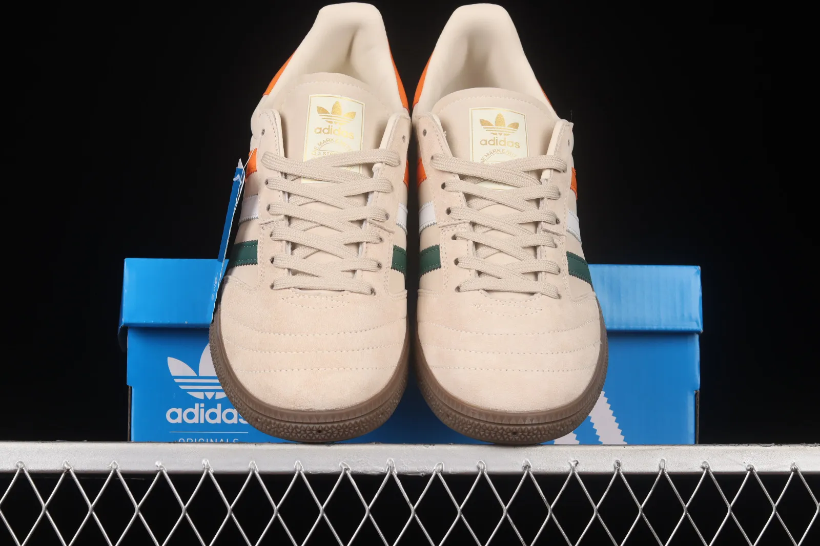 Adidas Busenitz Vintage Brown Orange Metallic Gold FY0463