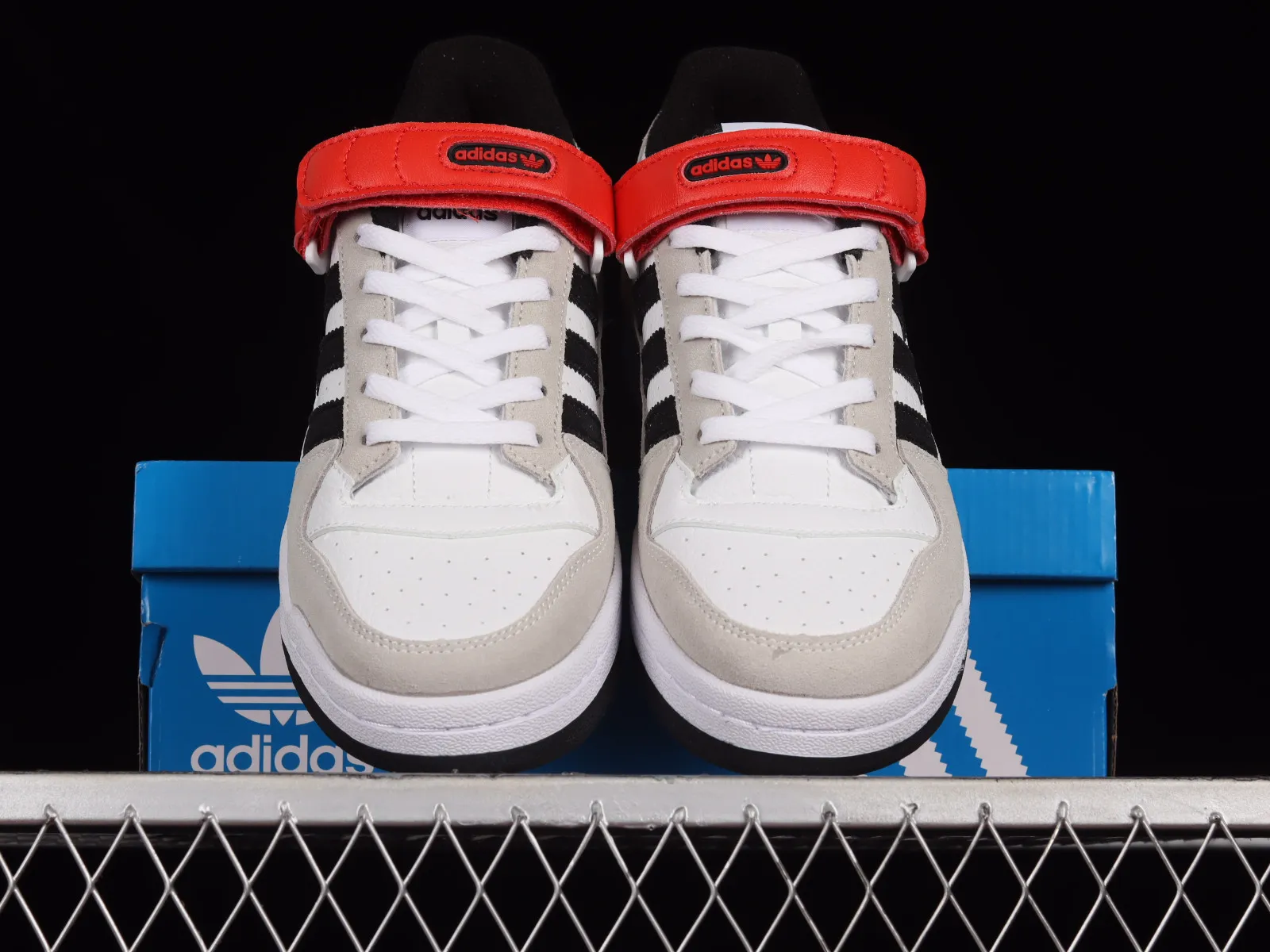 Adidas Forum Low White Grey Black Red GY3249