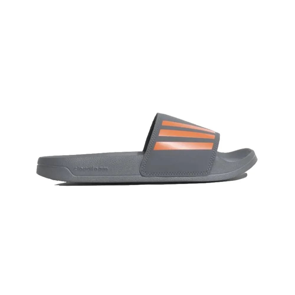 Adidas Men's Swenn Slide (Grey Six/Semi Impact Orange)