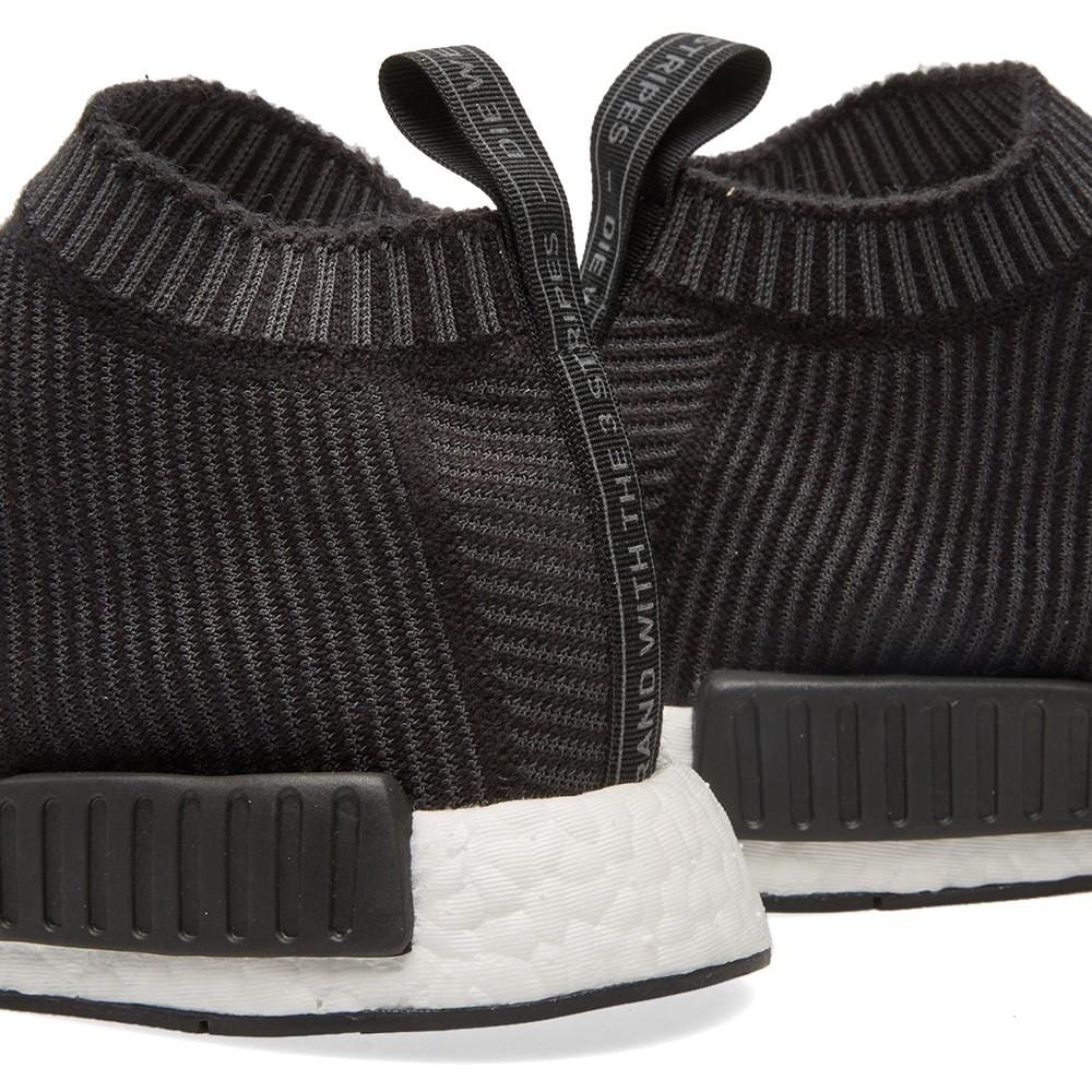 Adidas NMD_CS1 Primeknit Core Black-White