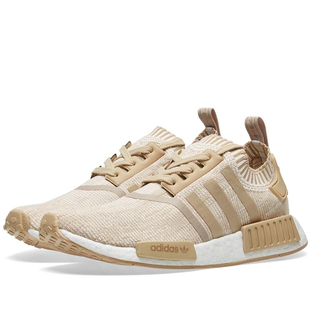 adidas NMD_R1 Primeknit Glitch Camo Linen Khaki-Off White