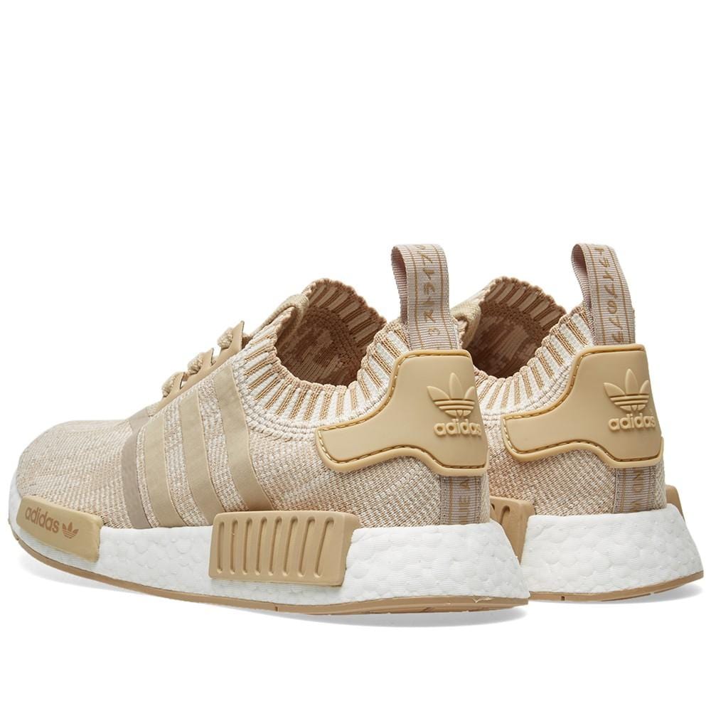 adidas NMD_R1 Primeknit Glitch Camo Linen Khaki-Off White