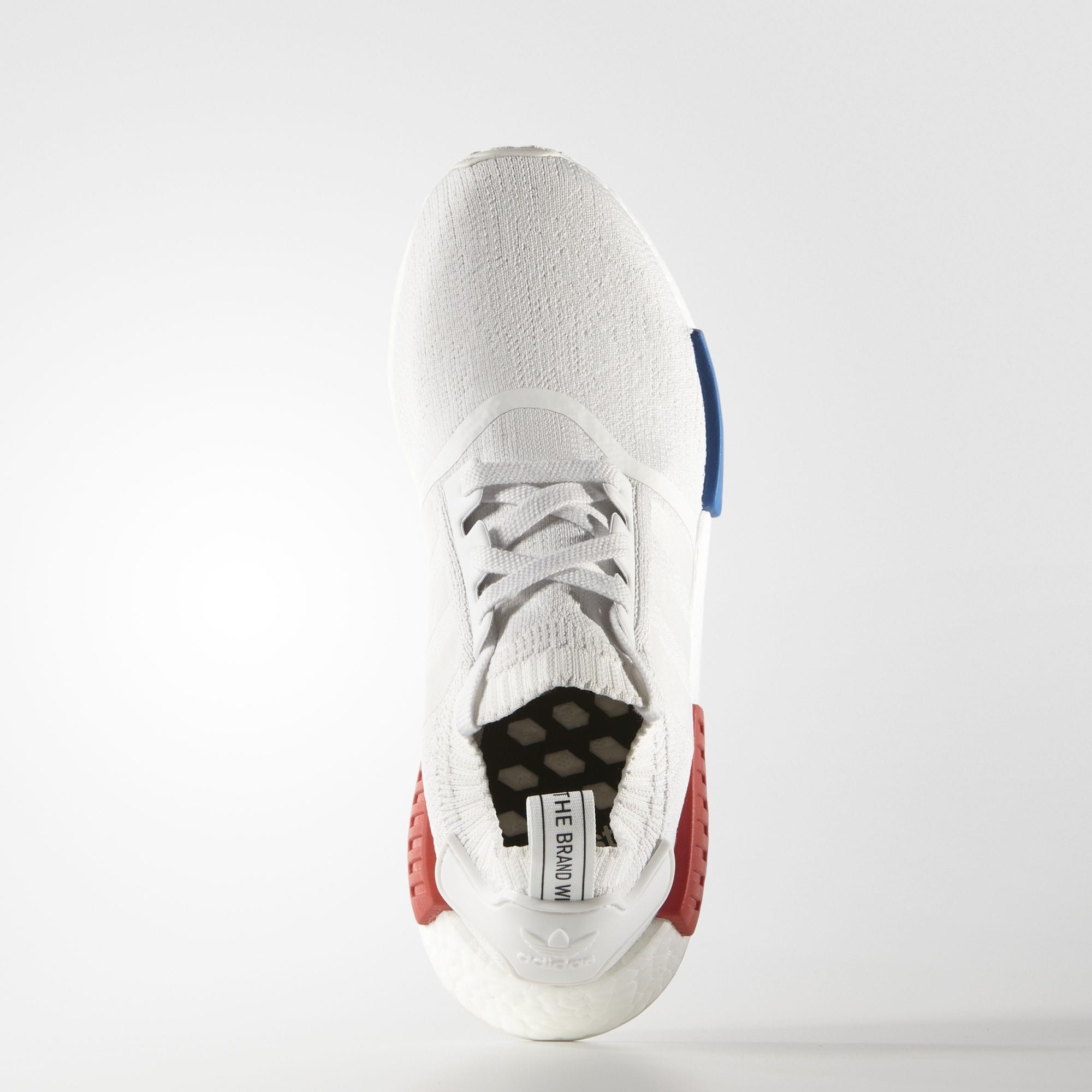 Adidas NMD_R1 Primeknit Vintage White-Lush Red