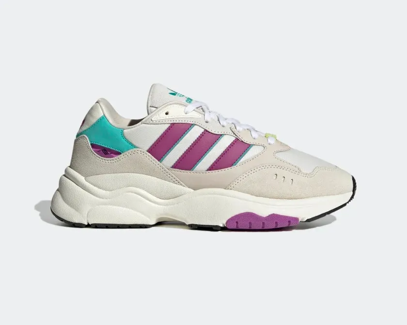 Adidas Retropy Off White Aluminium Sonic Fuchsia HP8019