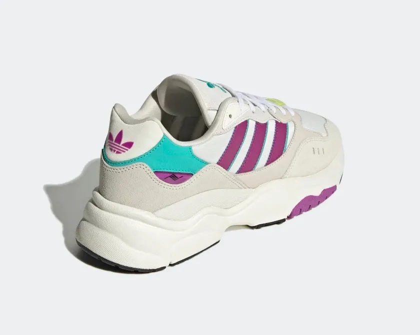 Adidas Retropy Off White Aluminium Sonic Fuchsia HP8019