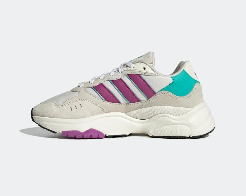 Adidas Retropy Off White Aluminium Sonic Fuchsia HP8019