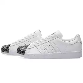 Adidas Women's Superstar Metal Toe W White & Black