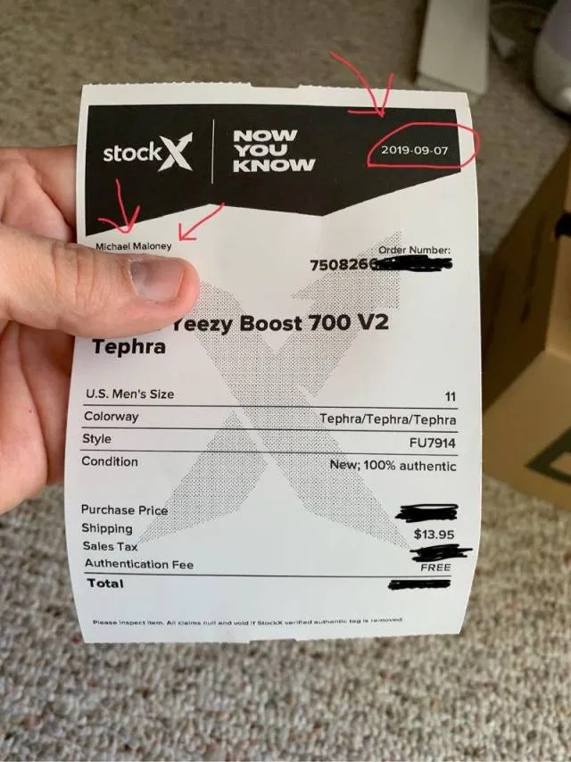 Adidas Yeezy 700 V2 Tephra Boost size 11 new