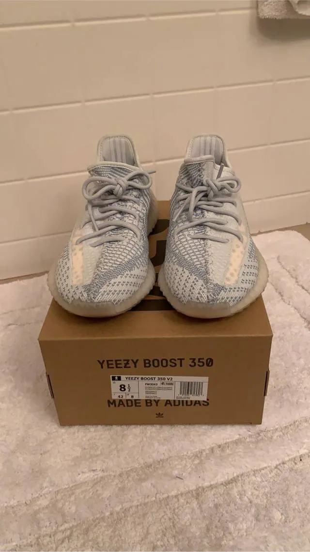 adidas Yeezy Boost 350 V2 Cloud White Non Reflective