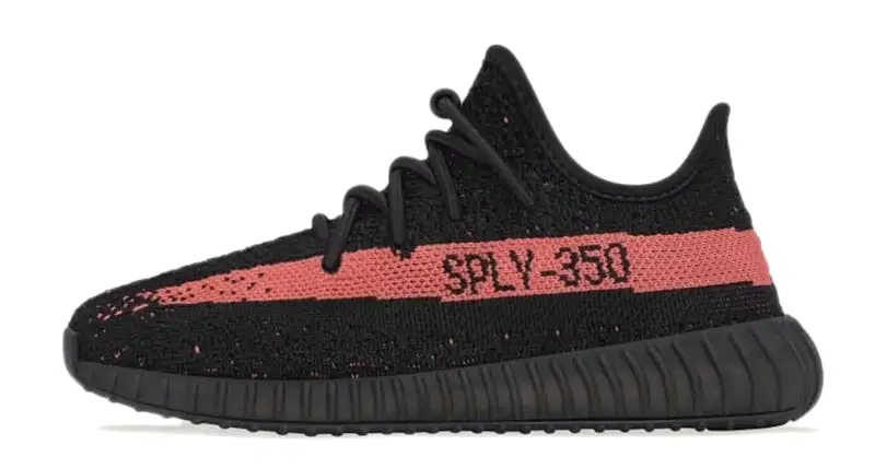 adidas Yeezy Boost 350 V2 Core Black Red (Kids)