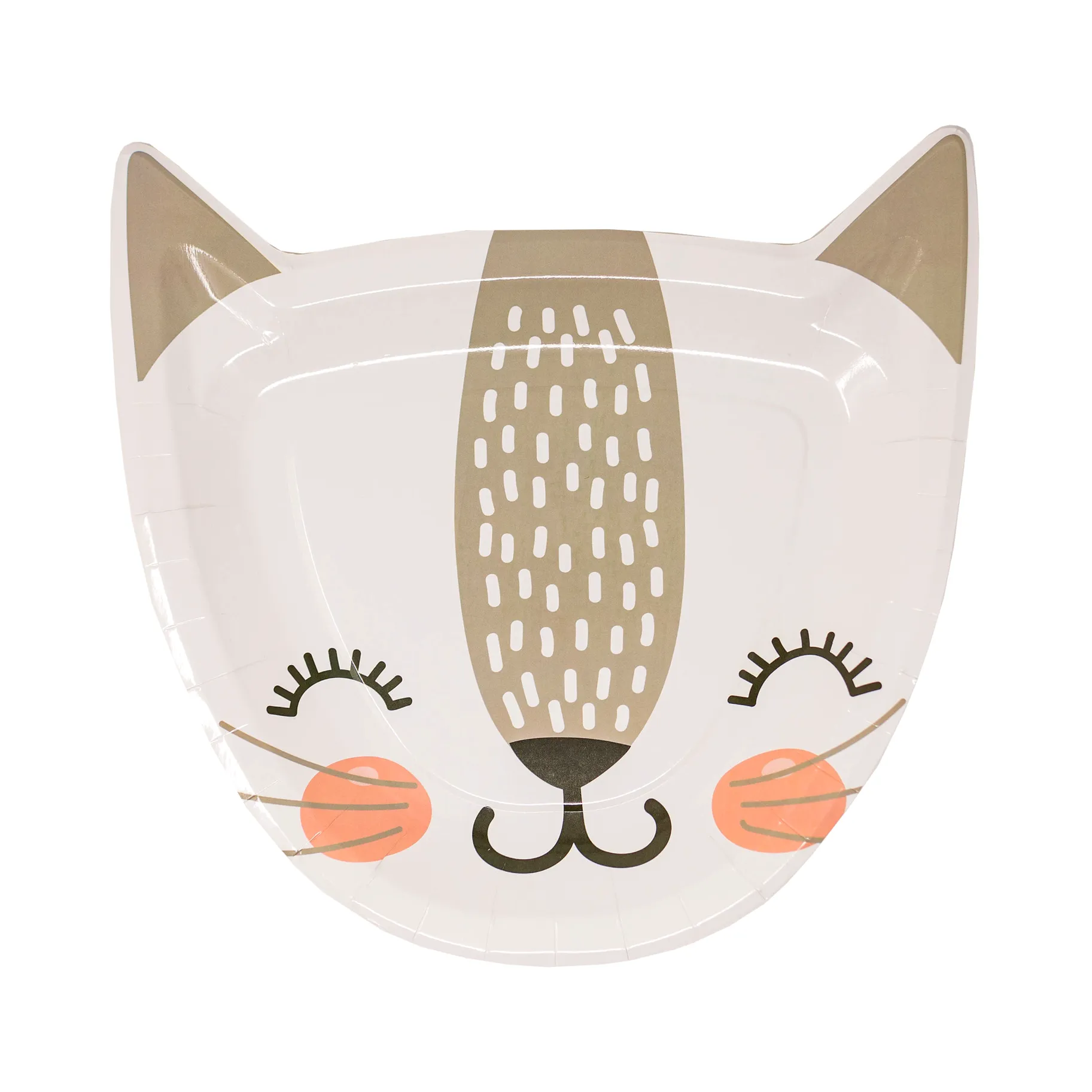 Adorable Cat Dessert Plates