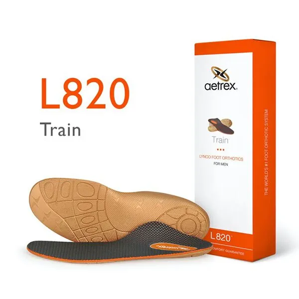 Aetrex Mens Train Posted Orthotics