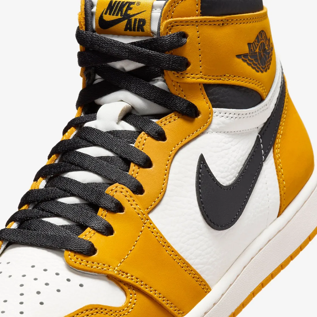 Air Jordan 1 High OG Yellow Ochre Black White Sail DZ5485-701