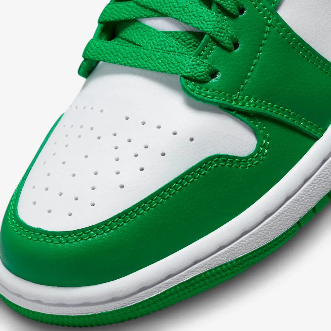 Air Jordan 1 Low Lucky Green Aquatone White DC0774-304