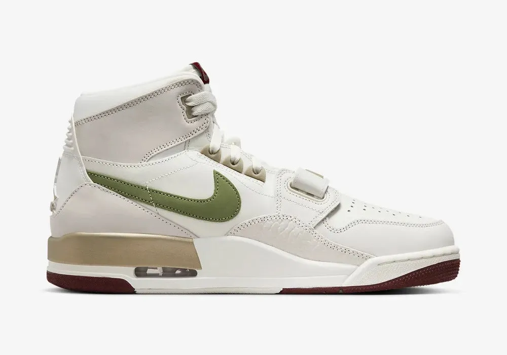 Air Jordan Legacy 312 Light Khaki Green Dark Red HF0745-131