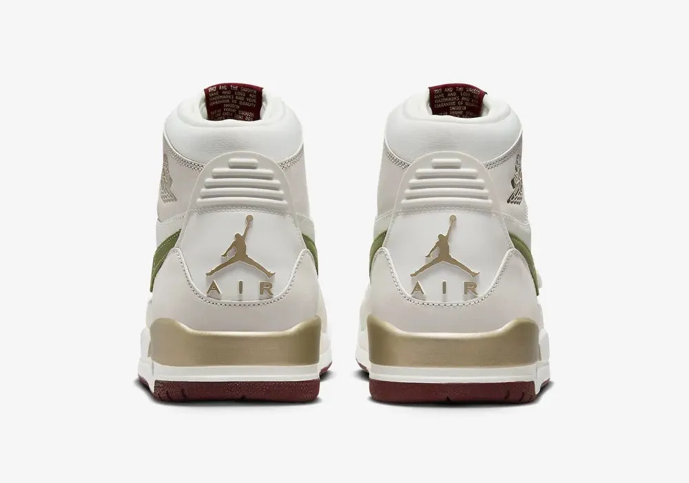 Air Jordan Legacy 312 Light Khaki Green Dark Red HF0745-131