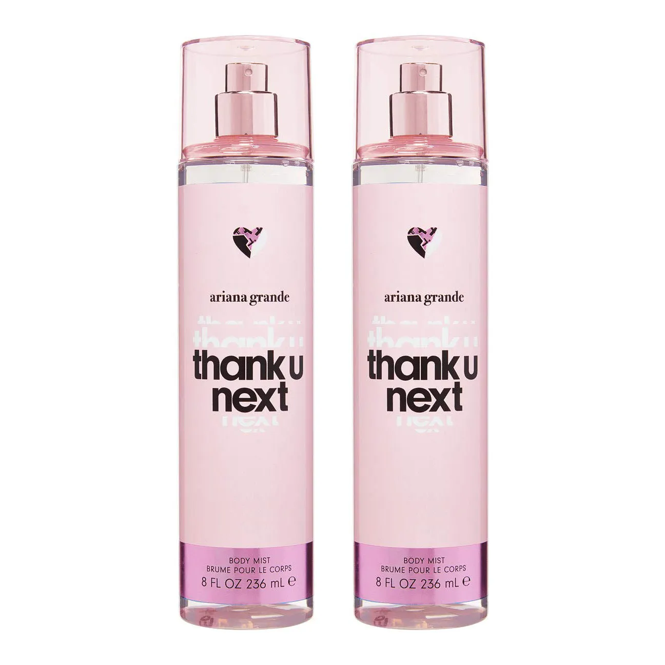 Ariana Grande Thank U Next Body Mist 8.0 oz 2-PACK