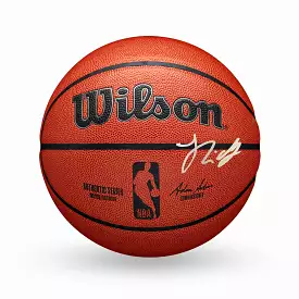 Autographed Josh Giddey Authentic Wilson Basketball