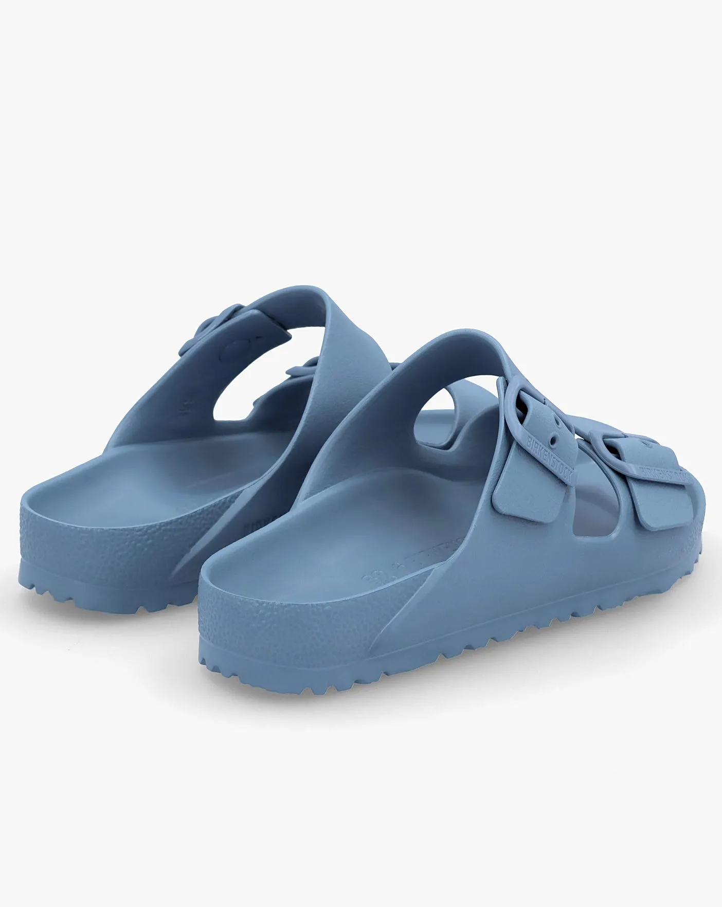 Birkenstock Arizona EVA Elemental Blue Two Bar Mules Narrow Width