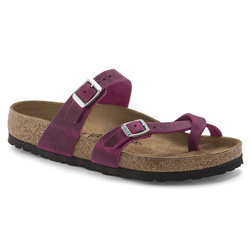 Birkenstock Mayari Oiled Leather Sandals Women's