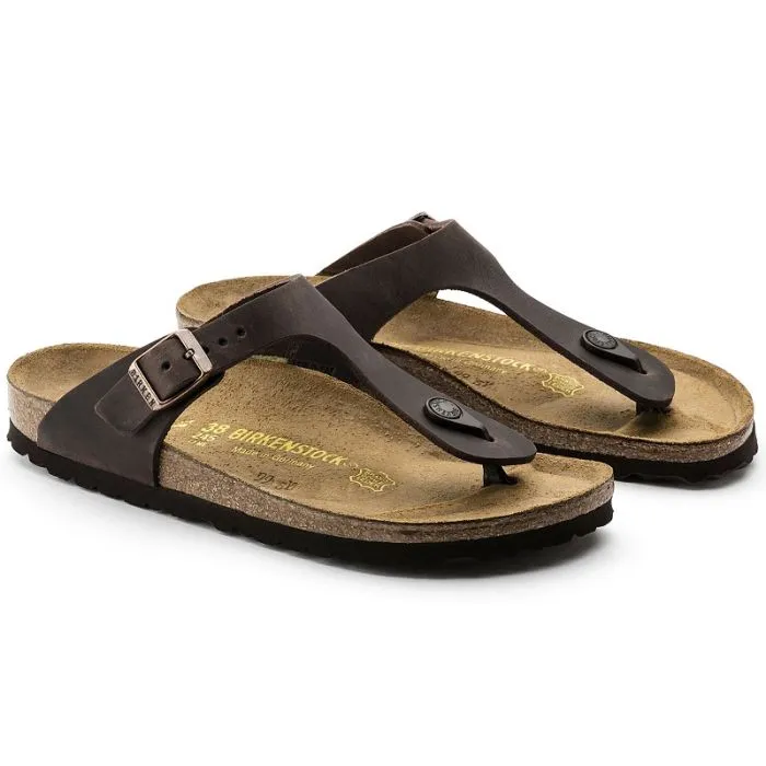 Birkenstock Unisex Gizeh Oiled Leather