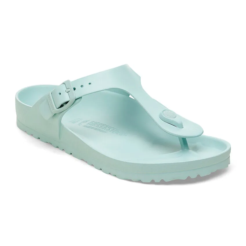 Birkenstock Women's Gizeh Essentials EVA Sandal in Surf Green