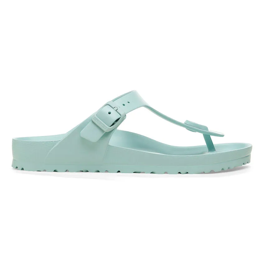 Birkenstock Women's Gizeh Essentials EVA Sandal in Surf Green