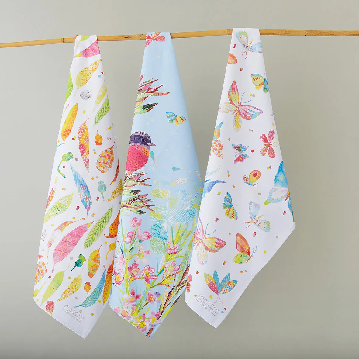 Bountiful Butterflies Tea Towel