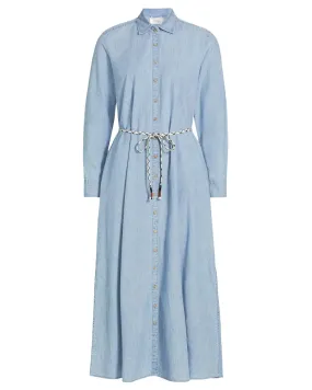 Dusty Blue Bowen Dress