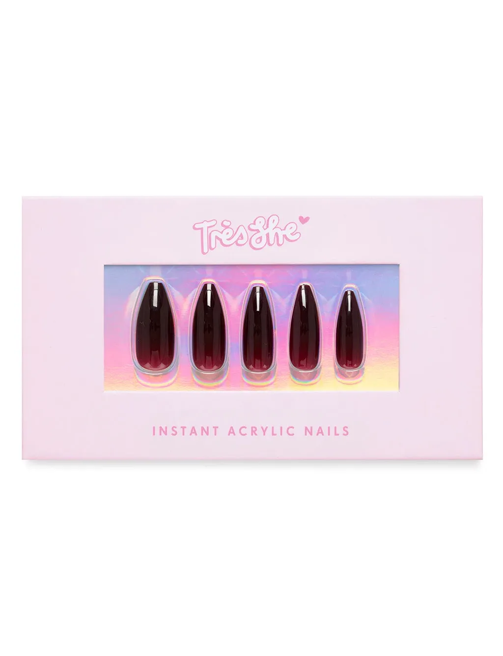 FALSE NAIL SET - CHERRY COLA