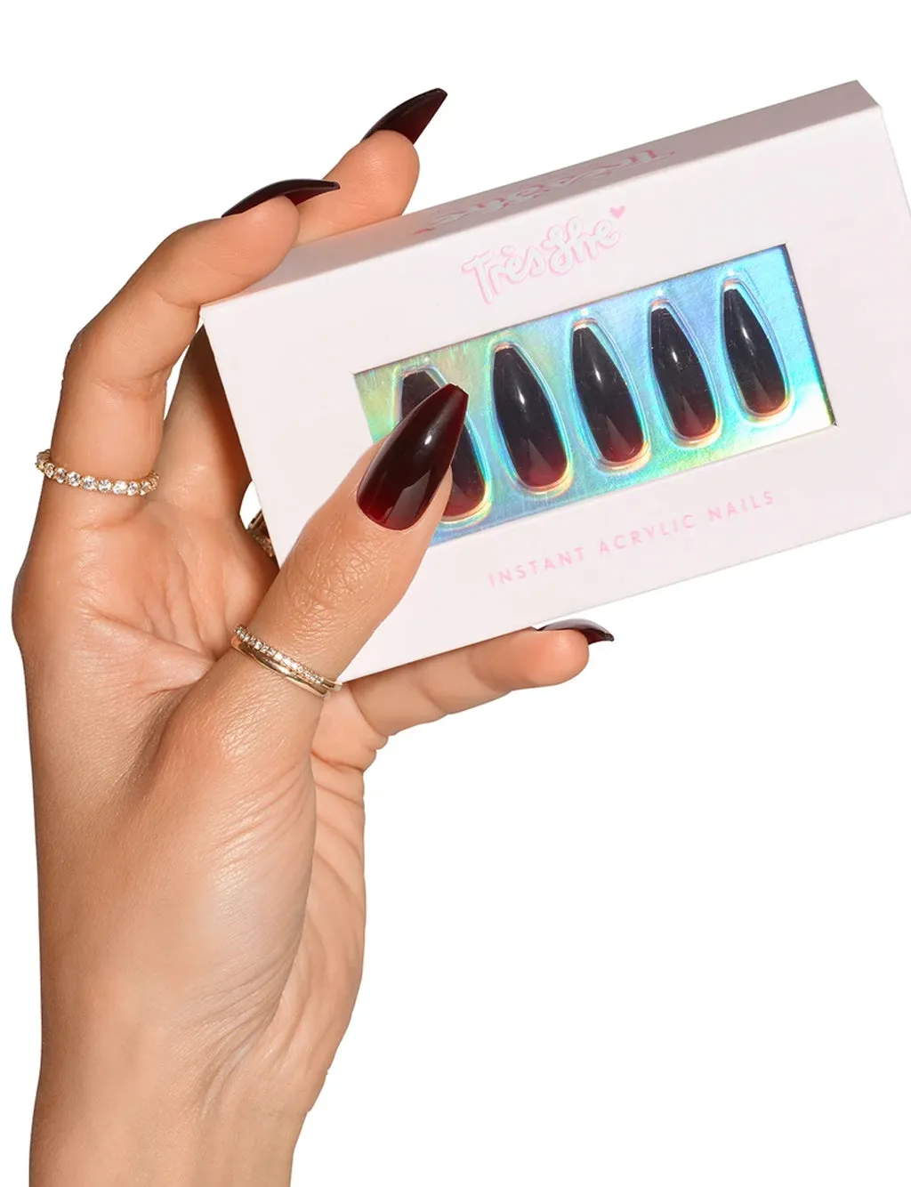 FALSE NAIL SET - CHERRY COLA