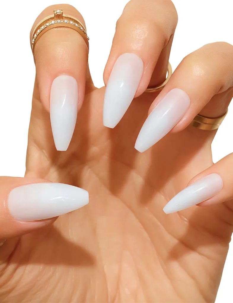 FALSE NAIL SET - CREAM PUFF