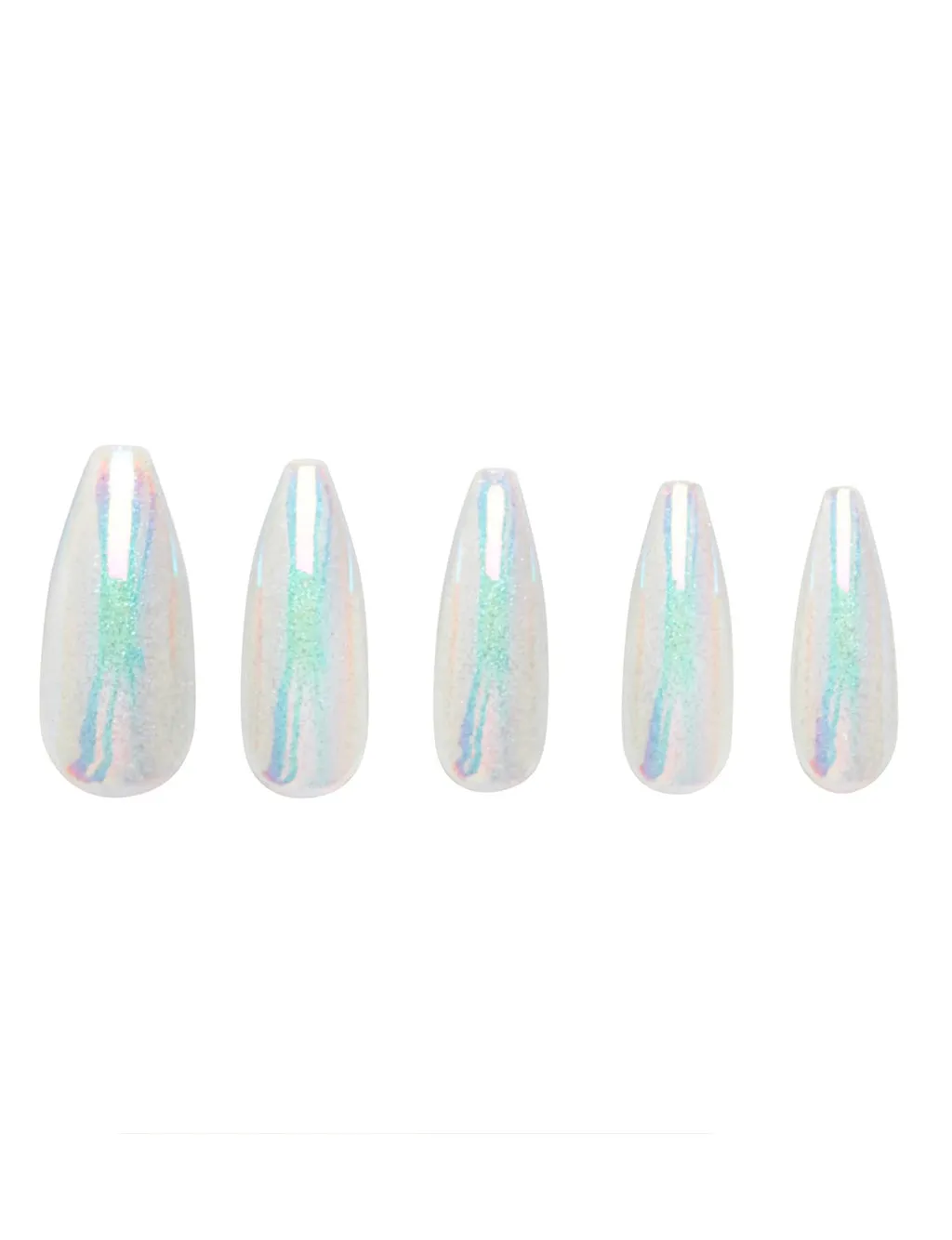 FALSE NAIL SET - STRIPPER HEELS