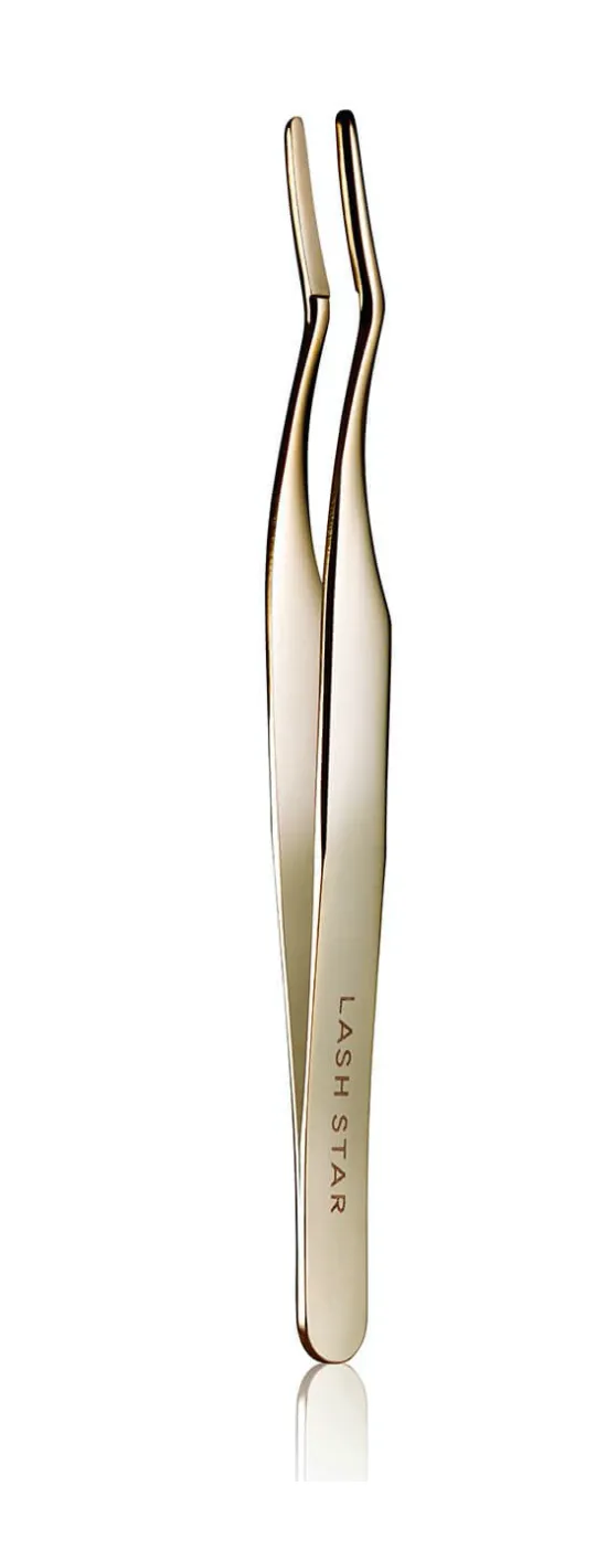 Gold Pleated Lash Applicator Tool