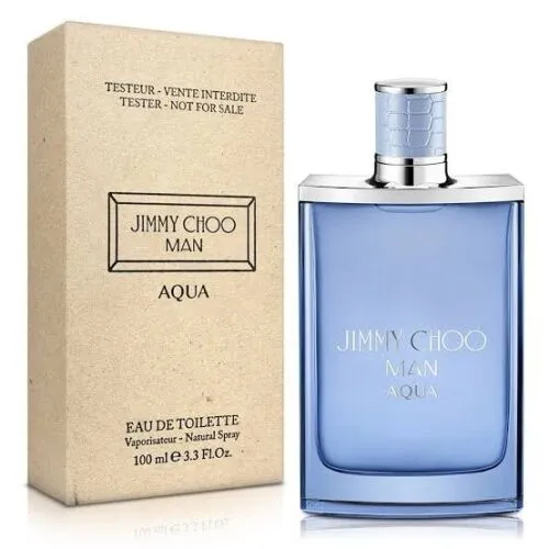 Jimmy Choo Man Aqua Eau de Toilette 3.3 oz 100 ml TESTER