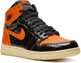 Jordan Kids Air Jordan 1 Retro High OG Shattered Backboard 3.0 sneakers Black