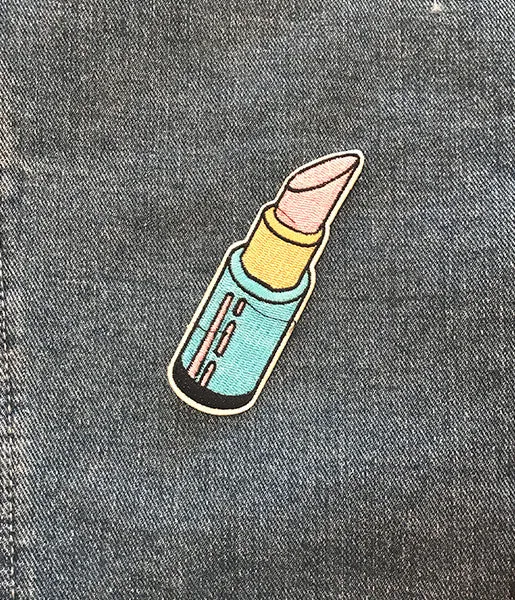 LIPSTICK IRON ON PATCH