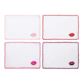 Lipstick Kisses Cocktail Napkins