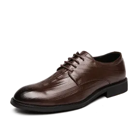 MBluxy Leather men's dress shoes