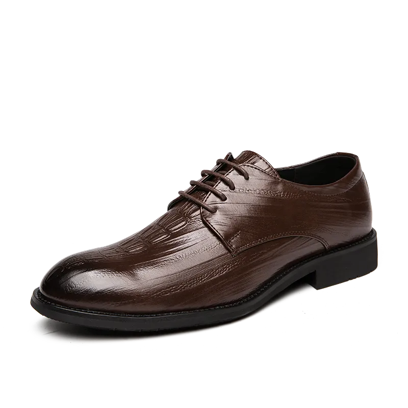 MBluxy Leather men's dress shoes