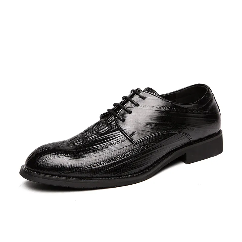 MBluxy Leather men's dress shoes