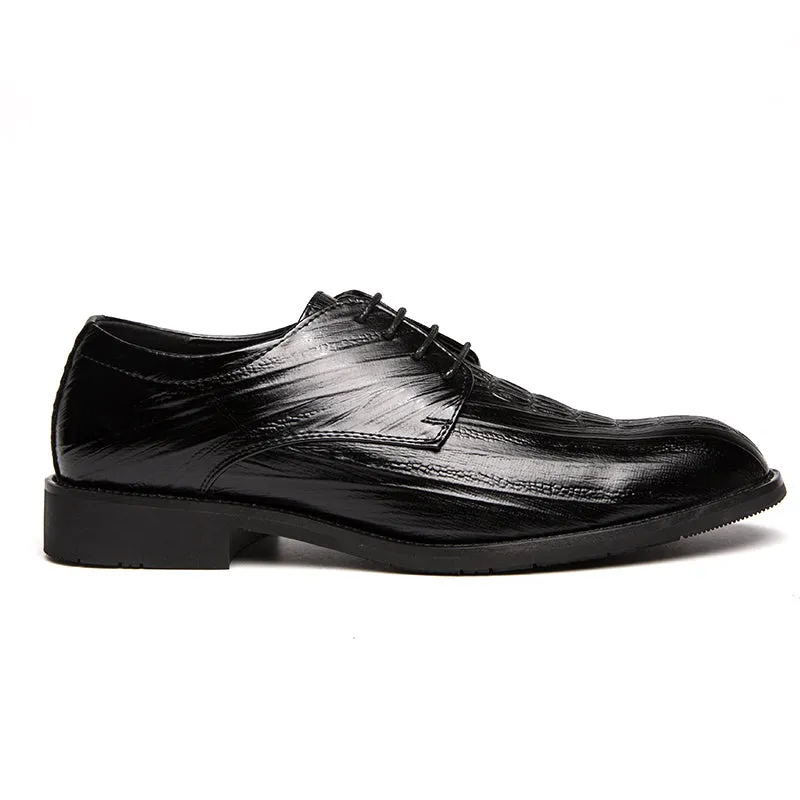 MBluxy Leather men's dress shoes