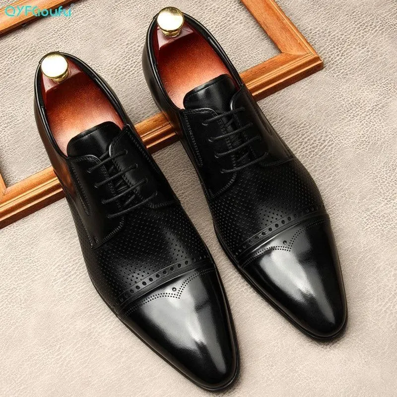 Men Dress Shoes -  Ugo Leather Oxford Shoes