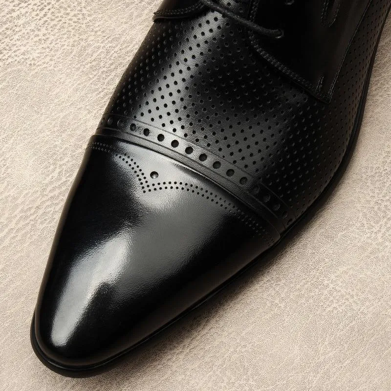 Men Dress Shoes -  Ugo Leather Oxford Shoes