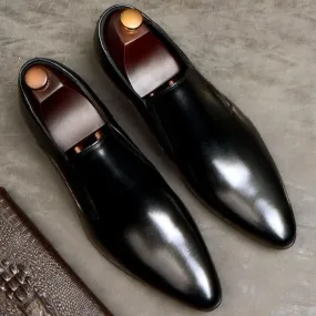 Men Dress Shoes -  Valentino Italian Shoes