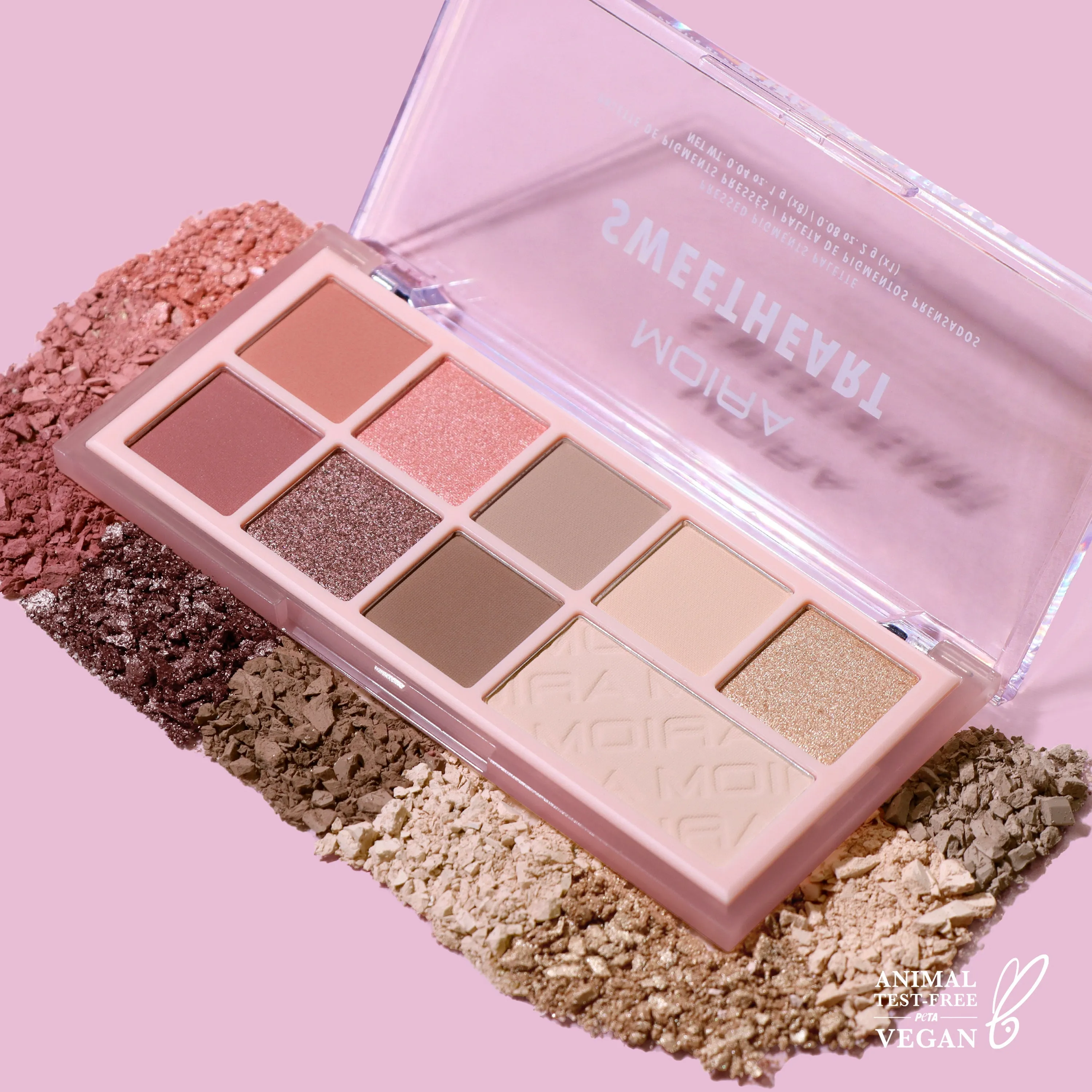 MOIRA Sweetheart 10 Color Eyeshadow Palette