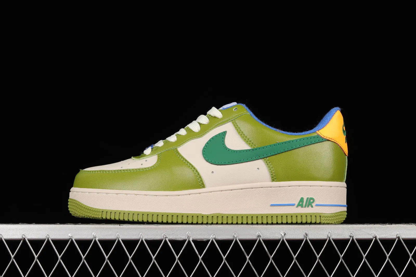 Nike Air Force 1 07 Low Avocado Green Blue Yellow DB2812-001