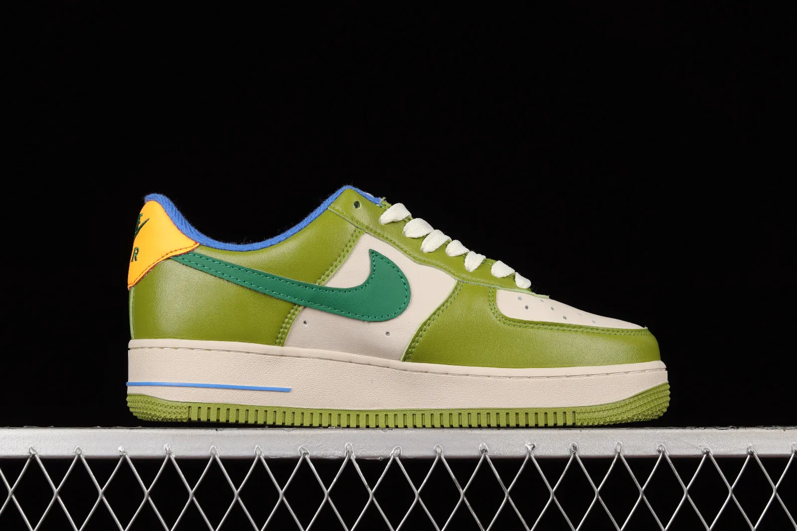 Nike Air Force 1 07 Low Avocado Green Blue Yellow DB2812-001