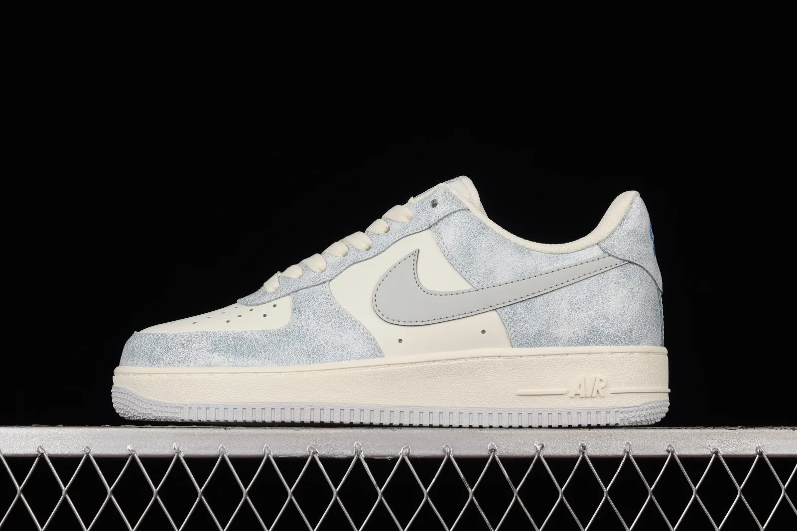 Nike Air Force 1 07 Low Rock Blue White Shoes CL5568-663